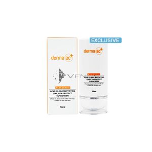 Derma AC+ Acne Clear Mattifying Daily UV Protect Sunscreen SPF50+ PA++++ 50ml