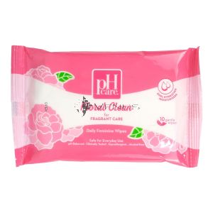 pH Care Feminine Wipes 10s Floral Clean