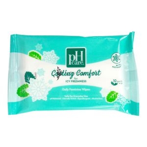 pH Care Feminine Wipes 10s Cooling Comfort