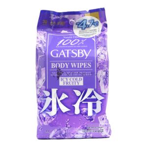 Gatsby Body Wipes 30s Icy Cold Fruity