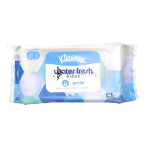 Kleenex Waterfresh Wipes Gentle 40s For Hands & Face