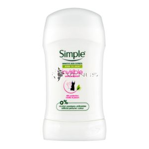 Simple Kind To Skin Invisible Anti Perspirant Stick 40ml