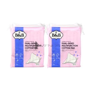 [PROMO] Belle And Bell Dual-Sided Multifunction Cotton Pad 200s (2 Pack)