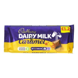 Cadbury Dairy Milk Caramel Bar Chocolate 120g