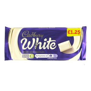 Cadbury White Bar Chocolate 90g