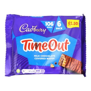 Cadbury Time Out Wafer 6 Pack 121.2g