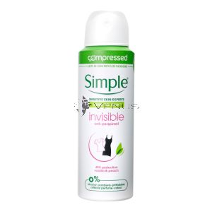 Simple Kind To Skin Invisible Anti-Perspirant Spray 125ml