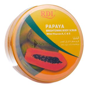 RDL Papaya Brightening Body Scrub 250g with Vitamin A,C&E