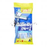 Gillette Blue II Plus Razor Ultragrip 5s + 1s
