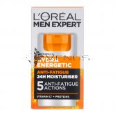 L'Oreal Men Moisturiser Hydra Energetic 50ml Anti-Fatigue