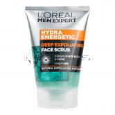 L'Oreal Men Scrub Hydra Energetic 100ml Deep Exfoliating