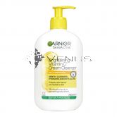Garnier Skin Active Vitamin C Brightening Cream Cleanser 250ml Dull & Uneven Skin