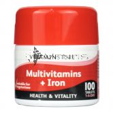 Vitaminstore Multivitamins + Iron Tablets 100s