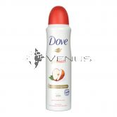 Dove Deodorant Spray 150ml Apple & White Tea Scent