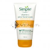 Simple Facial Wash 150ml Protect 'N' Glow Vitamin C GLow