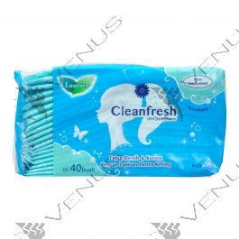 Laurier Panty Liners Daily Active Extra Long and Wide Natural Clean 40pcs.